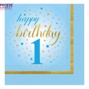 Bir Yaş Mavi Peçete