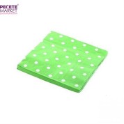 Yeşil Puantiyeli Peçete