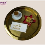Gold Yaldızlı Beyaz Hoş Geldin Ya Şehr-i Ramazan Peçete 16 lı