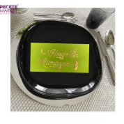 Gold Yaldızlı Açık Yeşil Hoş Geldin Ramazan Peçete 16 lı