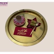 Gold Yaldızlı Bordo Hoş Geldin Ya Şehr-i Ramazan Peçete 16 lı