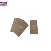 Rose Gold Yaldızlı Kraft Just Engaged Peçete 16 lı