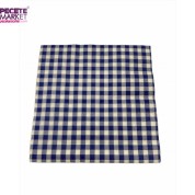 Mavi Beyaz Ekoseli Peçete 33x33 cm