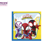 Spıdey Kağıt Peçete 33x33 cm 20 Adet